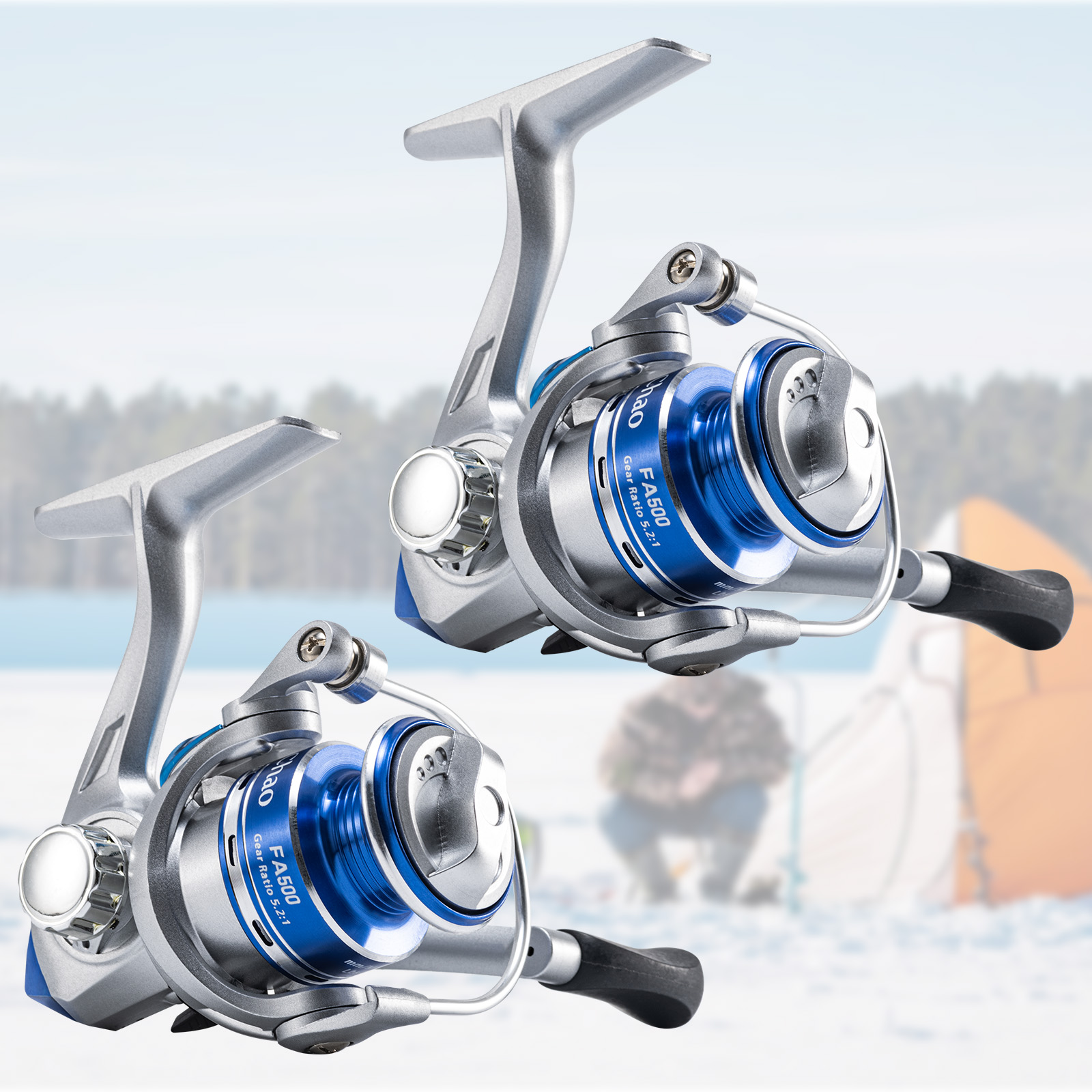Ice Fishing Reel - Carretilhas de Pesca no Gelo Goture