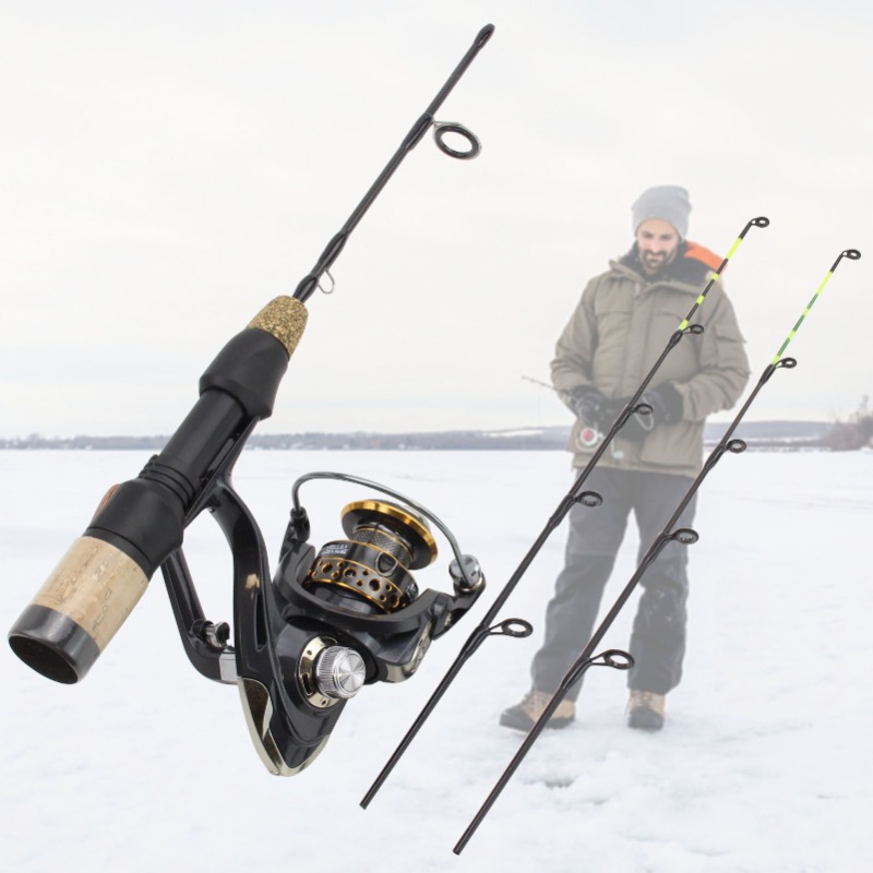 Ice Fishing Reel - 60cm 2 dicas haste carretel combos
